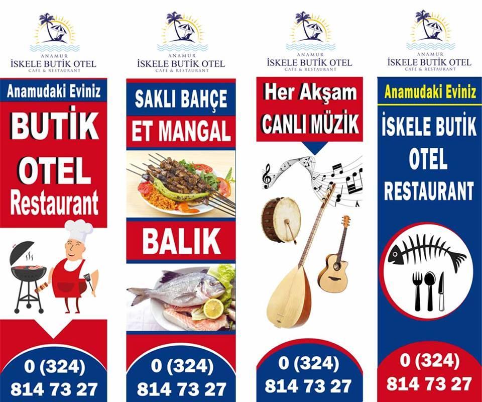 Iskele Butik Otel Anamur Zewnętrze zdjęcie